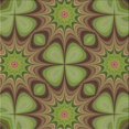 thumbnail image 1 of Ahgly Tapis de Zone Carré Transitionnel Lavable en Machine, Vert Pistache, 8 Pieds Carré, 1 of 7
