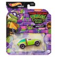 thumbnail image 2 of Hot Wheels Character Cars Véhicule sous licence TMNT Donatello, 2 of 5