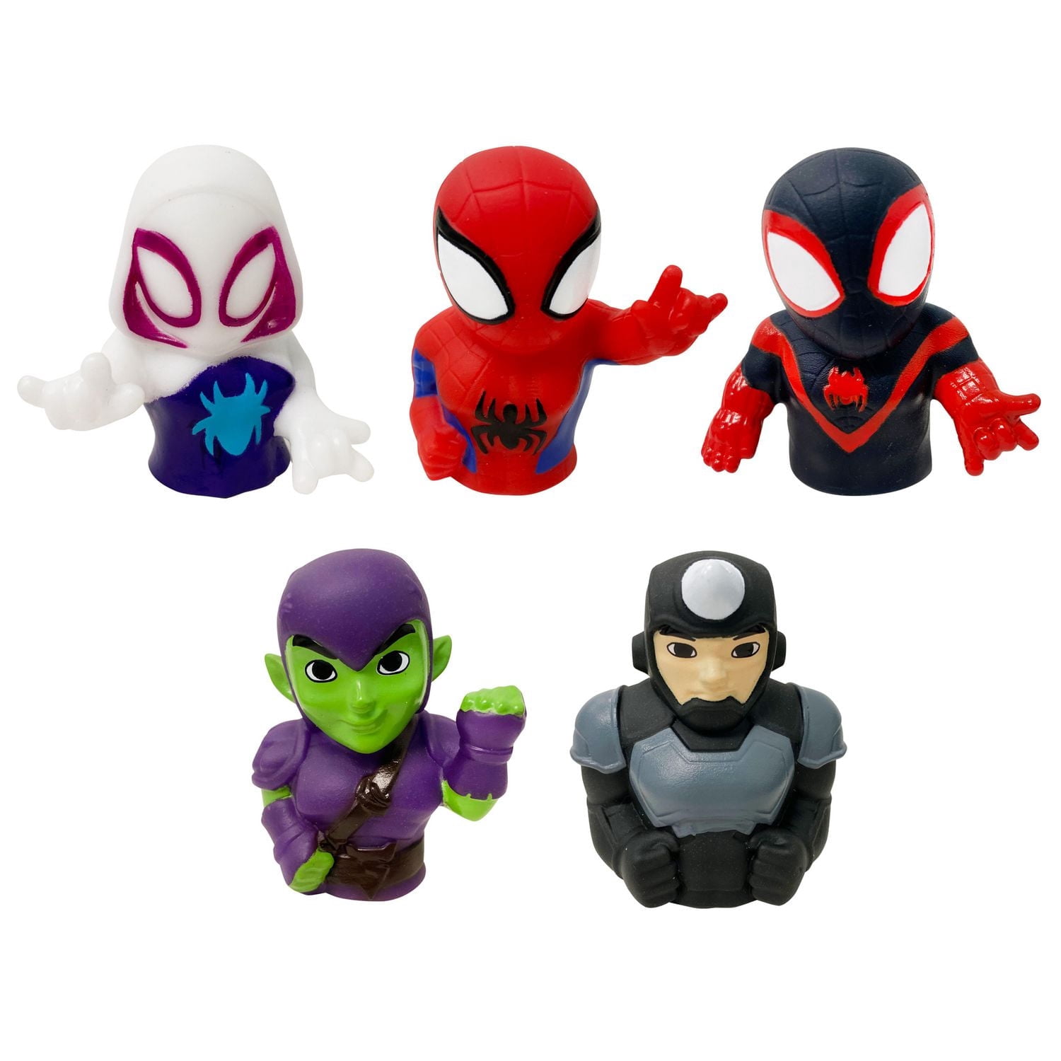 Spidey et ses incroyables amis marionnettes à doigt 5 pièces