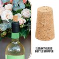 thumbnail image 2 of 30Pcs Cone Cork Stopper for Wine Bottles Sealing Reusable Beige Color, 2 of 8