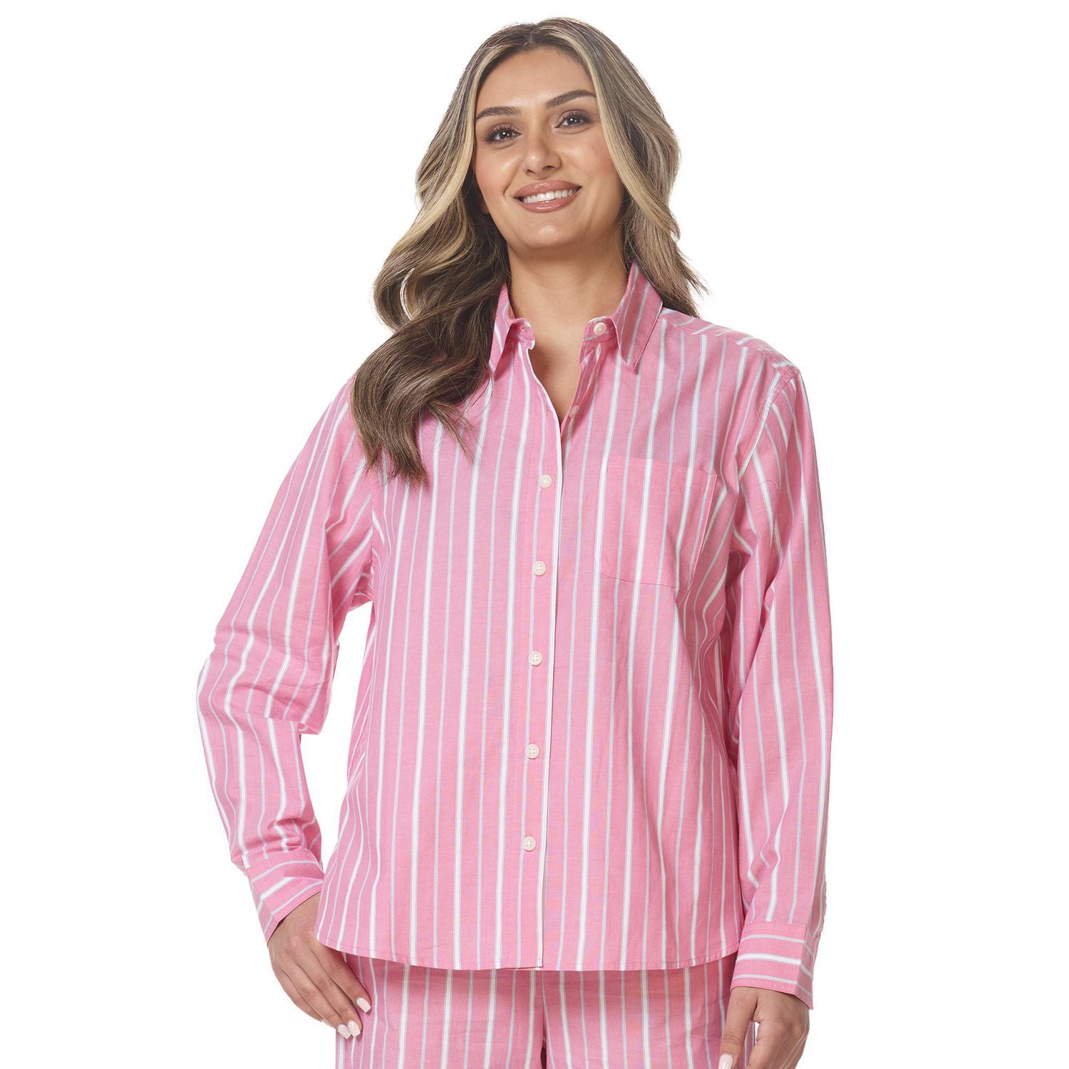 Secret chemise à manches longues en popeline – exclusivité ligne