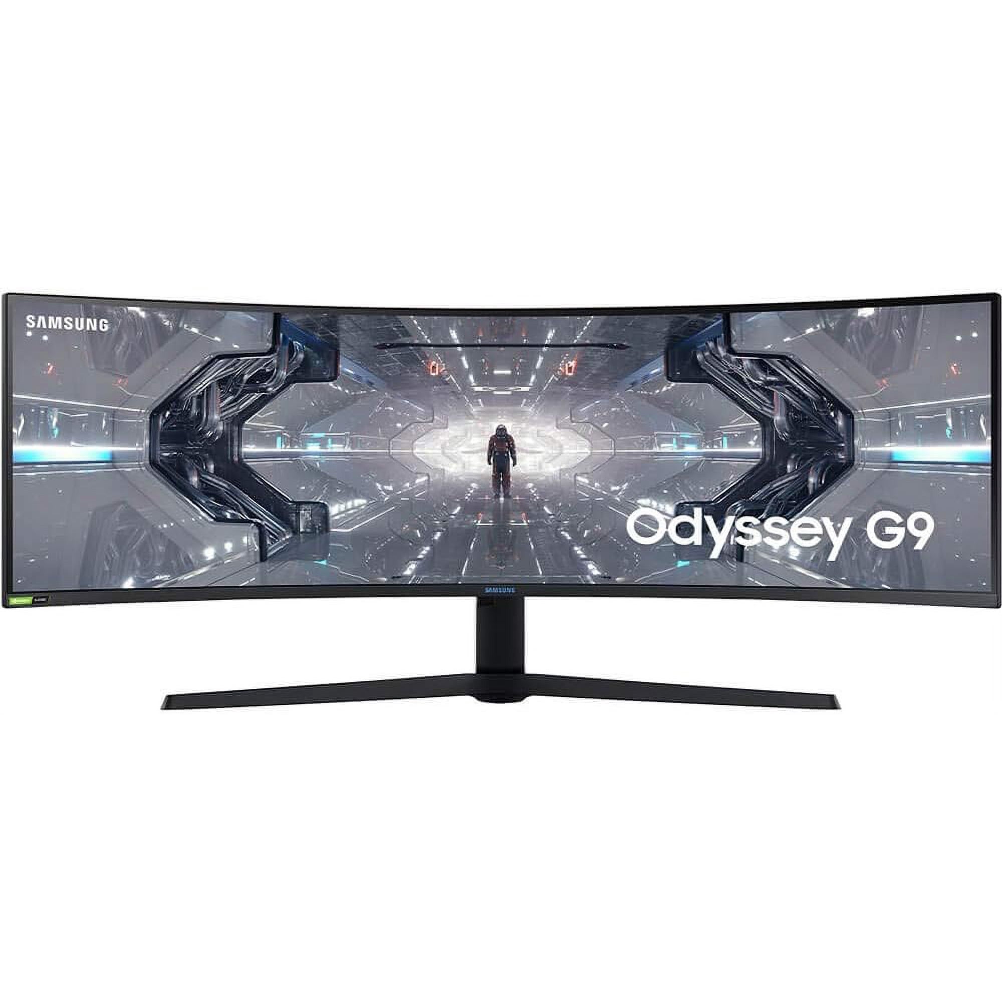 Samsung 49 インチ Odyssey G9 ゲーミング モニター SAMSUNG 49” Odyssey G9 Gaming Monitor, 1000R Curved Screen, QLED