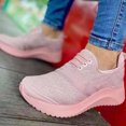 thumbnail image 3 of Chaussures en Mesh pour Femmes Slip-on Chaussures de Sport Respirantes Baskets Simples et à la Mode, 3 of 6
