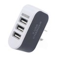 thumbnail image 3 of SUTENGDA DIYOO Candy Color 3 USB Multi-Port Wall Charger US Plug Wall Adapter Cube Block AC 110-220V 5V, 3 of 4