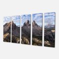 thumbnail image 2 of Tre Cime et Monte Paterno - Impression d'Art sur Toile Paysage, 2 of 3