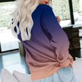 thumbnail image 3 of T-shirt Imprimé Mode pour Femmes Manches Longues Blouse Col Rond Hauts Décontractés Sweat à Capuche, 3 of 5