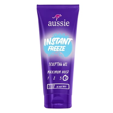 Gel sculptant Aussie Instant Freeze pour les cheveux bouclés, raides et ondulés
