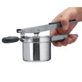 thumbnail image 4 of Handheld Convenient To Wash Stainless Steel Potato Crusher, Potato Presser, For Potatoes Kitchen Vegetables Fruit, 4 of 8