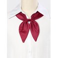 thumbnail image 2 of INSPIRE CHIC Robe de Marin pour Femme Pré-Nouée avec Nœud Papillon Nœud Papillon Déco Bordeaux Taille Unique, 2 of 5