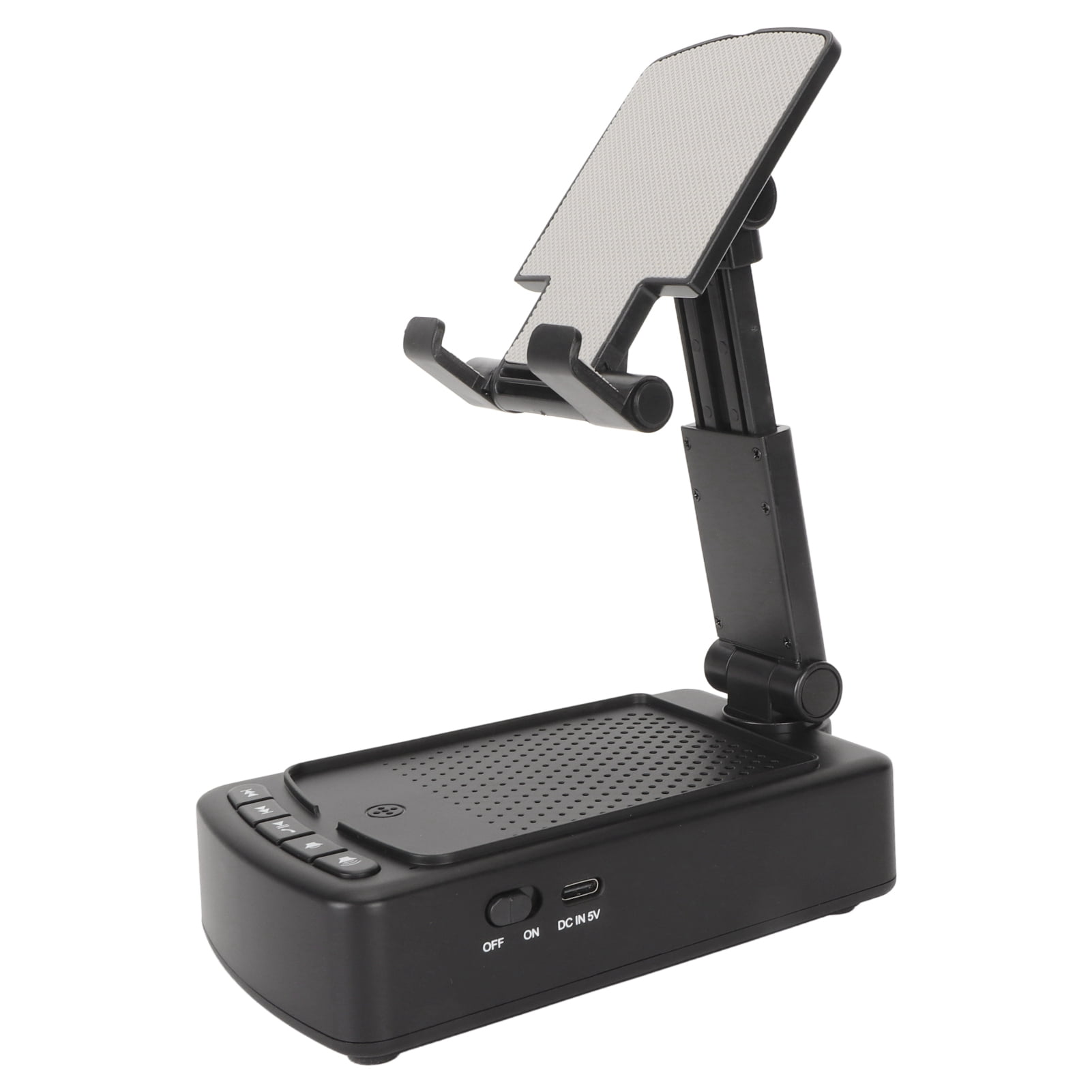 Cell Phone Stand Speaker, Phone Stand Speaker 5W Adjustable Angle  for Mobile Phone