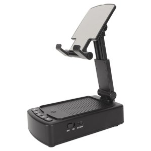 Cell Phone Stand Speaker, Phone Stand Speaker 5W Adjustable Angle  for Mobile Phone