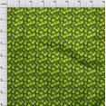 thumbnail image 3 of oneOone Velvet Light Green Fabric Skull Sewing Craft Projects Fabric Prints By Yard 58 Inch Wide, 3 of 5
