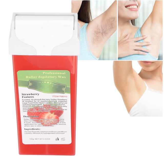 100g Roll On Wax, Hair Removal Wax , Depilatory Wax Roller Refill, Hair Removal Wax Roller, Depilatory Wax Roller Body Leg Chest Arm Bikini Armpit Hair Removal Roller Wax