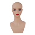 thumbnail image 4 of Xuanheng Female Mannequin Head Manikin Head Bust Versatile Display Prop Tabletop Display Style A, 4 of 7