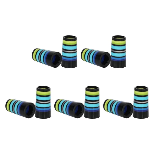 Siruishop 10 Pieces Golf Iron Ferrules Size .370 End Caps for Golf Course Sports Party E