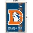 thumbnail image 3 of NFL Denver Broncos - Retro Logo 14 Wall Poster, 22.375" x 34", 3 of 5