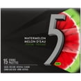 thumbnail image 1 of 5 GUM, Watermelon-Prism Flavoured Sugar Free Chewing Gum, 15 Sticks, 1 Pack, 1 of 5