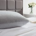 thumbnail image 2 of Metallic Silver Plush Body Pillow, 2 of 3
