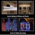 thumbnail image 3 of Bell + Howell Bionic 50 Ft. Solar Powered and USB Color Changing LED Rope Lights, 3 of 9