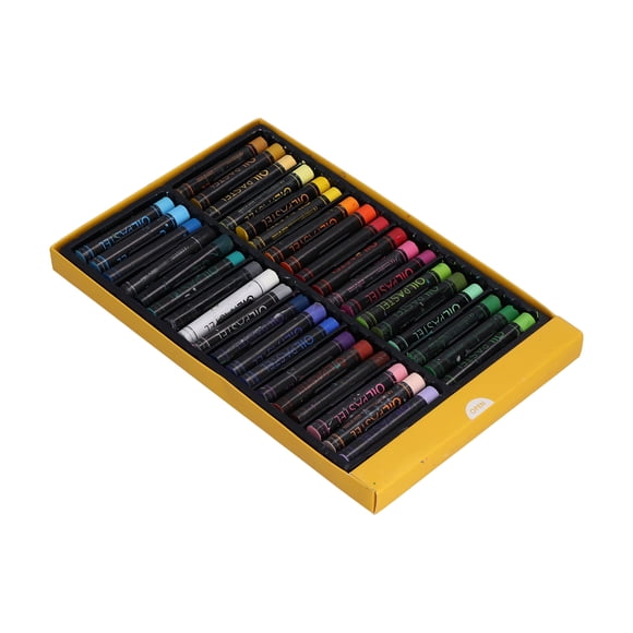 Oil Pastels, Drawing Tool Vivid And Delicate Not Easy To Break Materials for Painter for Home 12 Colors,18 Colors,24 Colors,36 Colors
