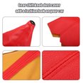 thumbnail image 4 of Unique Bargains Levier de Vitesses Couvercle de Changement de Vitesse de Démarrage Couvercle Anti-Poussière Universel pour Voiture Automobile Mat PVC Rouge, 4 of 6