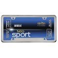 thumbnail image 2 of Cruiser Accessories 15180 Neo Sport License Plate Frame- Black Chrome, 2 of 2