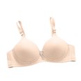 thumbnail image 1 of Womans Solid Color Comfortable Hollow Out Perspective Bra Underwear No Rims, 1 of 3