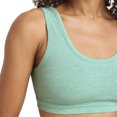 thumbnail image 3 of Jockey Women's Organic Cotton Stretch Tank Strap Bralette, 3 of 6