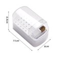 thumbnail image 2 of Durable Nail Drill Bit Holder with Bits Organizer Case Box Clear Lid Waterproof Home DIY Manicure, 2 of 8