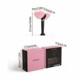 thumbnail image 3 of Pink Light up Response Stick - Voice Controlled Bluetooth Glow Stick for Concerts, Raves, Parties | Portable 25.5X15.5X9Cm (10X6.1X3.5In) | 5-10 Hour Battery Life (Batteries Not Included) Pink Pe, 3 of 9