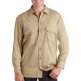 thumbnail image 3 of Dickies Mens Long-Sleeve Work Shirt, 3X, Desert Sand, 3 of 4