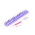 thumbnail image 2 of CRAFTING ESSENTIALS Long Knitting Loom Set 41 cm (16.1 in) with Hook & Needle, 2 of 3