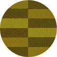 thumbnail image 1 of Ahgly Company Tapis de Zone Rond Lavable en Machine Intérieur Transitionnel Brun Doré Foncé, 8 Pieds Rond, 1 of 7