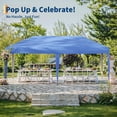 thumbnail image 2 of AKDSteel 10x20 Pop Up Canopy, Outdoor Beach Tent With One Push Setup, Upf 50+ Waterproof Sun Shade For Events And Camping, 2 of 7