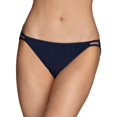 thumbnail image 1 of Vanity Fair Womens Body Shine Illumination String Bikini, 5, Ghost Navy, 1 of 1
