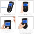 thumbnail image 5 of CUITING Breathalyzer  Professional-Grade Accuracy Digital Blue LED Screen Portable Breath Alcohol Tester High Accuracy Breathalyzer with 25 Mouthpieces for Personal Home Use, 5 of 5