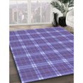 thumbnail image 3 of Ahgly Tapis Rectangulaire Lavable en Machine Intérieur Transitionnel Bleu Ardoise, 5 Pieds x 8 Pieds, 3 of 7