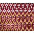 thumbnail image 4 of Tissu Lycra Polyester Pomme Damas & Chevron Ikat Tissu Imprimé BTY 56 Pouces de Large, 4 of 4