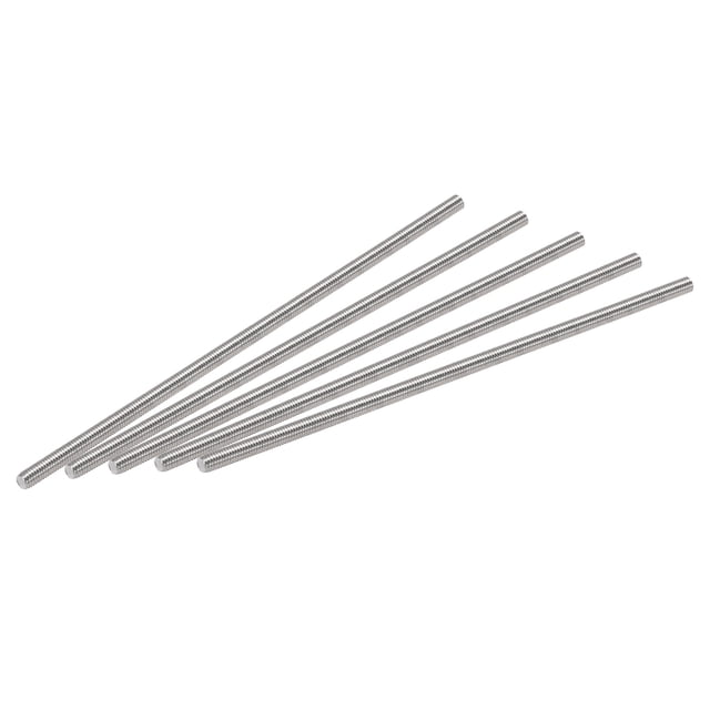 Unique Bargains M3 x 90mm Fully Threaded Rod 304 Stainless Steel Right Hand Threads 15 Pack