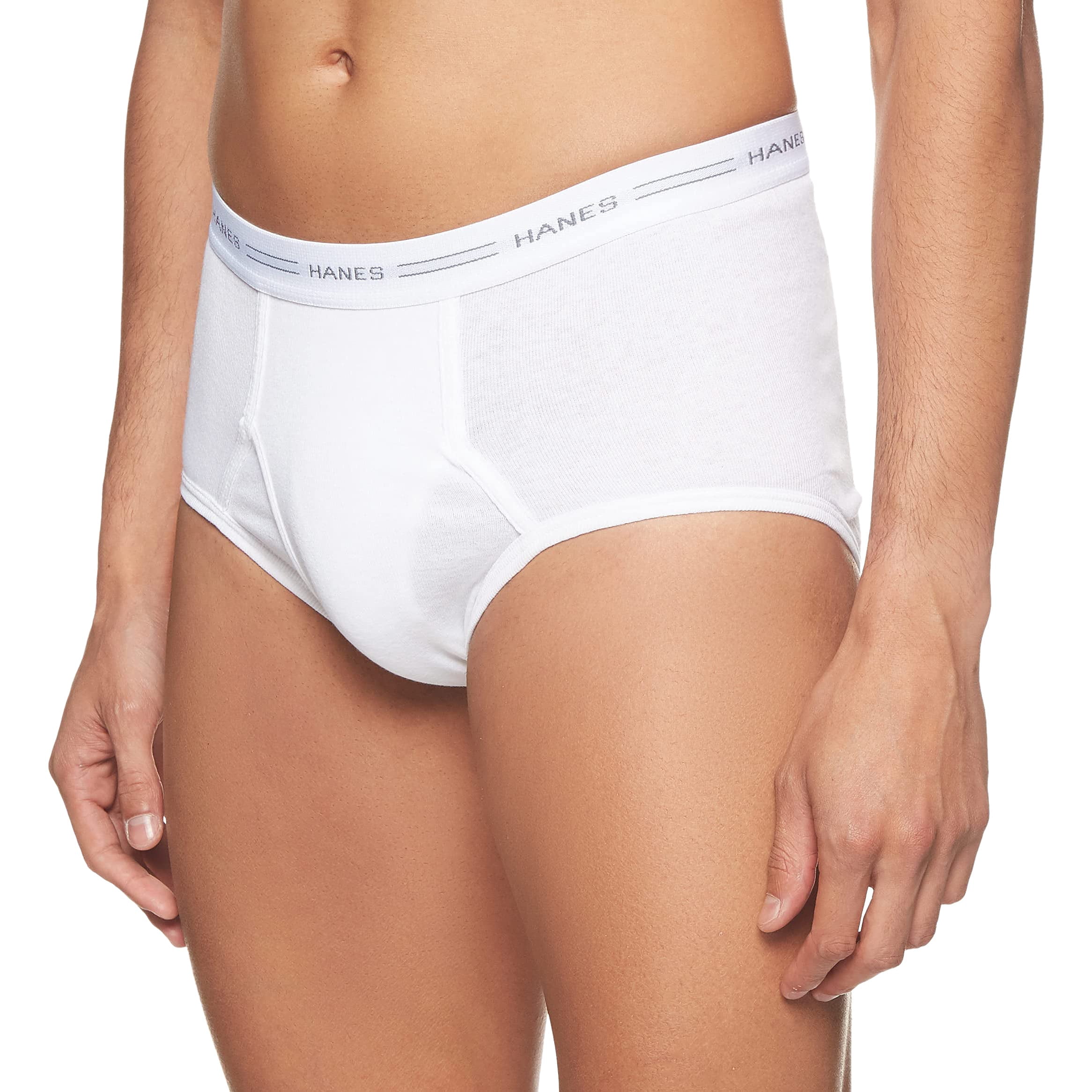 Hanes Caleçons Blancs pour Hommes, P, Blanc