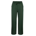 thumbnail image 4 of Women's Casual Linen Pants - High Waist with Side Pockets - Spring/Summer Long Pants, 4 of 4