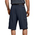 thumbnail image 2 of Dickies Shorts Cargo Homme 13 Coupe Ample, 32, Bleu Marine Foncé Rincé, 2 of 2