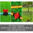 thumbnail image 4 of Drip Irrigation Switch Valve, 10 Pieces 1/2 Inch Valve For 16mm Irrigation Tube, Drip Irrigation Tubing Shut-off Valve Hose Connectors Barbed Valve Fo, 4 of 5