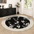 thumbnail image 4 of Amzcrzy Round Area Rug Large Round Area Rug for Living Bedroom Nonslip Rugs for Room Background Washable Carpet Floor Mat for Home Nursery Room Decor Bathroom Rugs Bathroom Decor Home Decor Bath Mat, 4 of 8