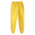 thumbnail image 1 of Men‘s Casual Joggers Cotton Sweatpants Workout Athletic Pants with Pockets Drawstring Gym Running Pants, 1 of 2