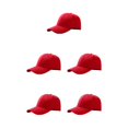 thumbnail image 2 of relayinert Lightweight And Breathable Sun Cap Sporty Style For Outdoor Enthusiasts Adjustable Strap Polyester Outdoors Sun Cap red 5Set, 2 of 6
