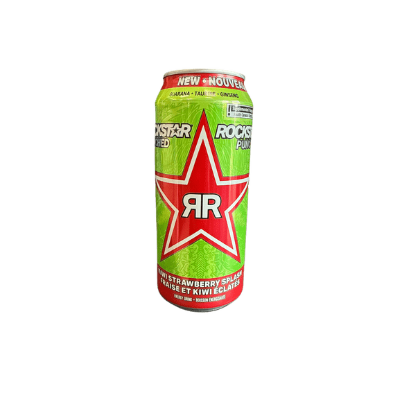 Rockstar Kiwi Strawberry Splash Energy Drink 473 ml Can