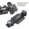 thumbnail image 2 of Baohd RC Bottom Plate Frame Gear Box Radio Tray Set For 1/28 Wltoys K969 RC Car Metal Chassis And Metal Kit Bottom Plate Gold 1Set, 2 of 6