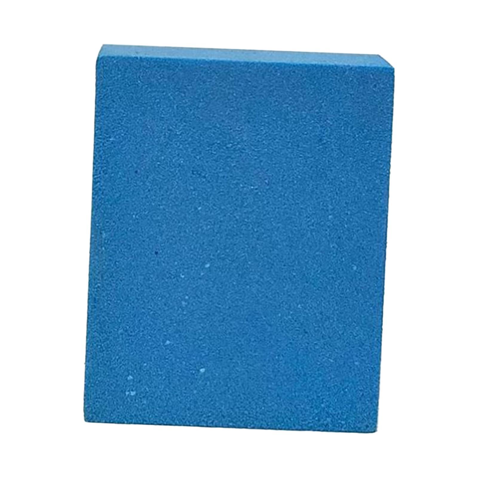 S SERENABLE Snowboard Gummy Stone Rubber Block for Edge Grinding Removing Rust and Burrs 150 Grit Blue