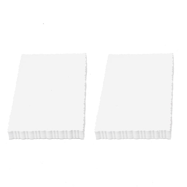 Papier Cartonné Blanc, 100 Pcs Papier Cartonné Blanc Polyvalent à Motif Lacé pour Invitations de Fête
